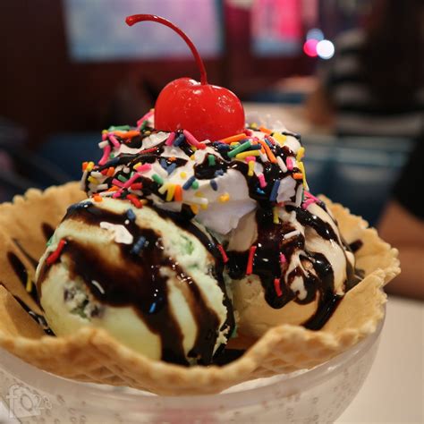 waffle bowl ice cream