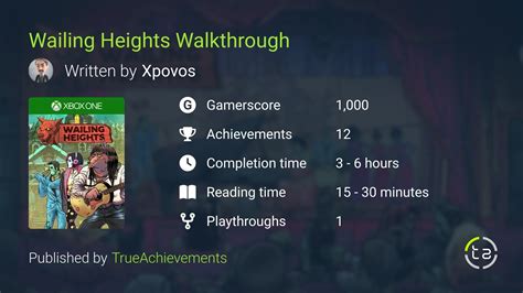 Wailing Heights Walkthrough