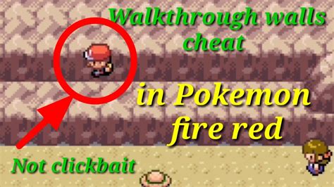 Walkthrough Walls Cheat Pokemon Fire Red
