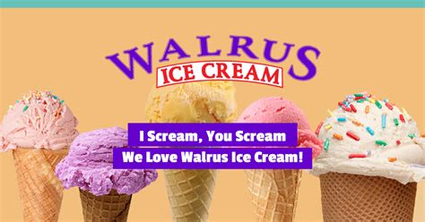 walrus ice cream