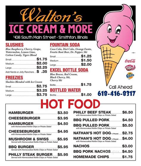 waltons ice cream