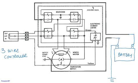 warn solenoid wiring diagram free download schematic 