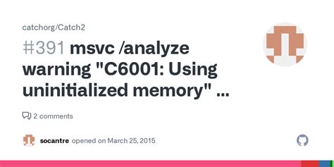 warning c6001 using uninitialized memory, 