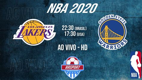 warriors x lakers ao vivo online grátis