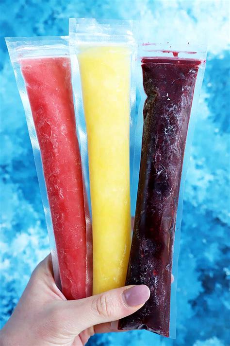 water ice pops