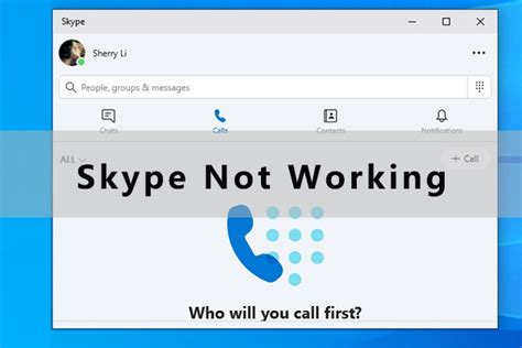 web skype is not working, Skype status icons not working