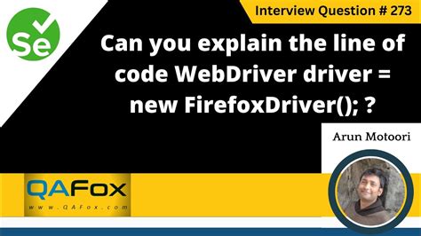 webdriver driver new firefoxdriver explain it, Webdriver driver = new chromedriver()- its meaning in selenium. Explain webdriver driver=new chromedriver()