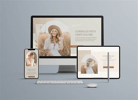 website design mockup free, Website design showcase mockup free. Website mockup showcase design web psd presentation header minimal mockups