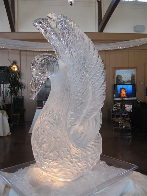 wedding ice sculptures