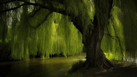 weeping willow tree background, Weeping willow tree wallpapers and backgrounds 4k, hd, dual screen