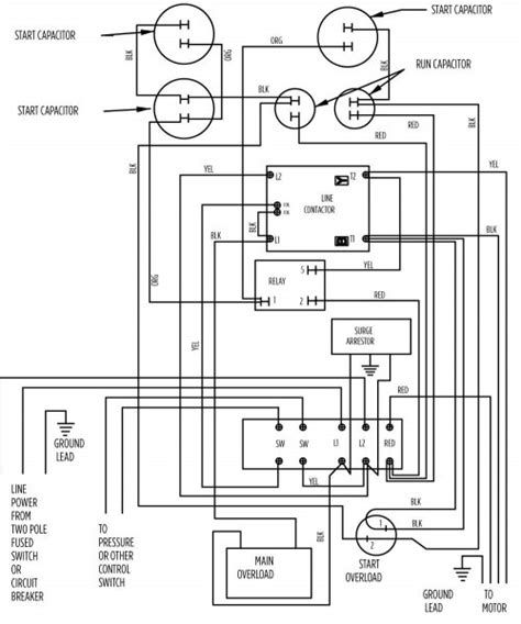 well motor wire diagram 98l105 