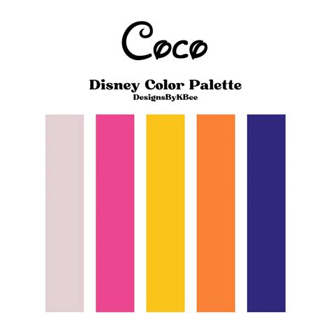 what color is coco, Coco a color palette. Color coco palette