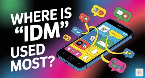 what does idm in texting mean, What does idm mean? snapchat, texting, and more