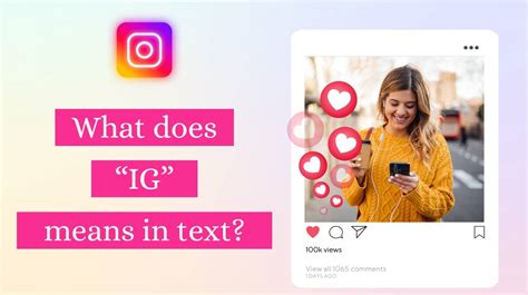 what does ig in text mean, Ig meaning: what does ig stand for in text?