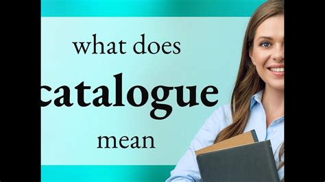 What Is A Catalog Term
