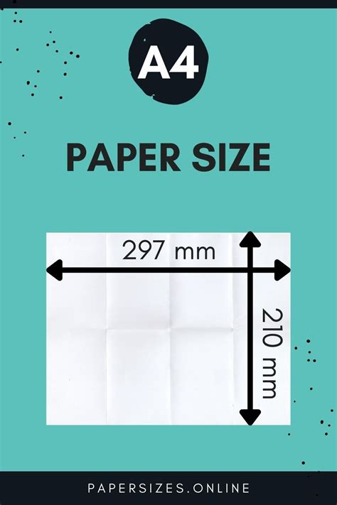 what is a4 paper size, Paper size guide