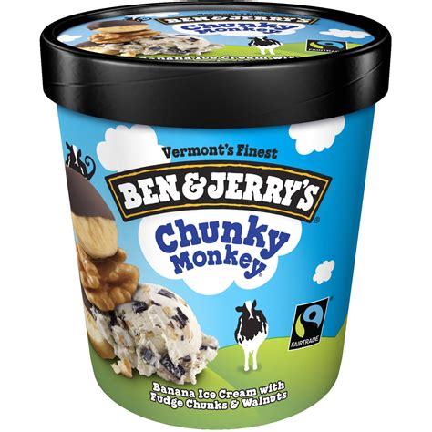 what is in chunky monkey ice cream
