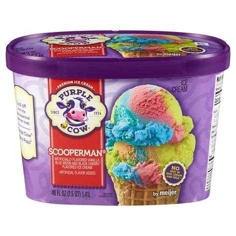 what is purple cow ice cream