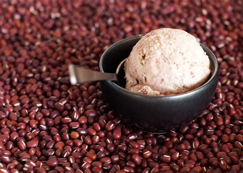 what is red bean ice cream