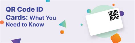 what is the qr code id, Id card with qr code: an easy way to authenticate entries