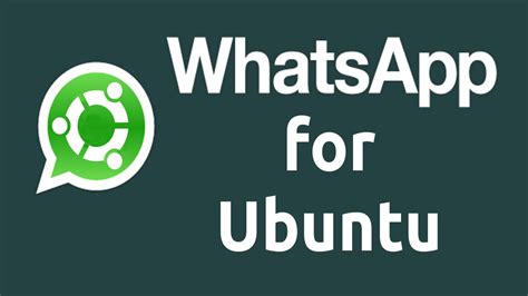 whatsapp app ubuntu, Software recommendation