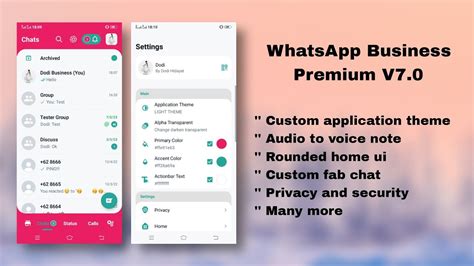 whatsapp business mod, Download whatsapp business 2.20.198.15 with privacy