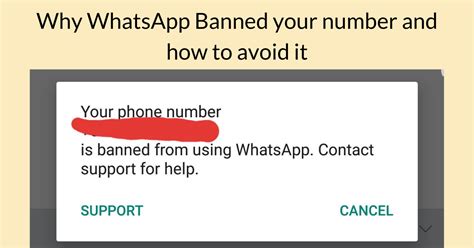 whatsapp business number banned, How to fix whatsapp number is banned