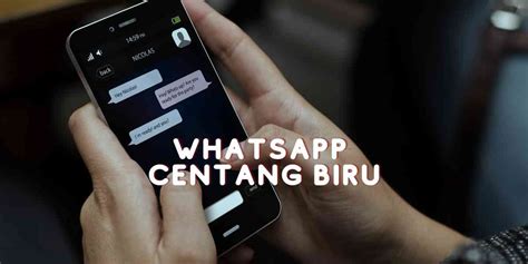 whatsapp centang biru, Whatsapp tanda centang warna biru