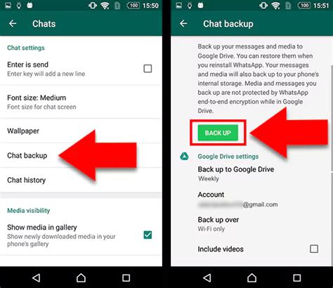 whatsapp download chat backup, How to backup whatsapp chat in android