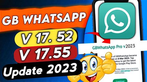 whatsapp gb pro v17.55, Whatsapp gb pro atualizado 2023