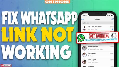 whatsapp link not working, Whatsapp link not opening