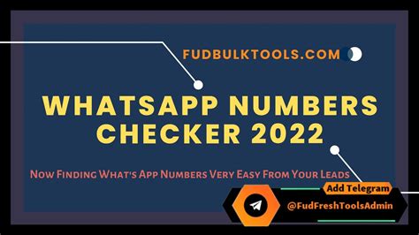 whatsapp number checker 2025, Whatsapp number checker api