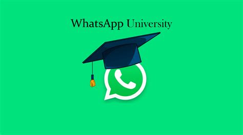 whatsapp open university, Chapter 0 : introduction to whatsapp university by whatsapp university