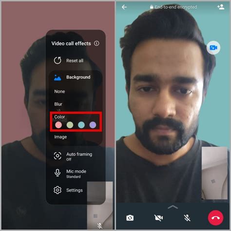 whatsapp video call effects, Top 63+ imagen blur background whatsapp video call iphone