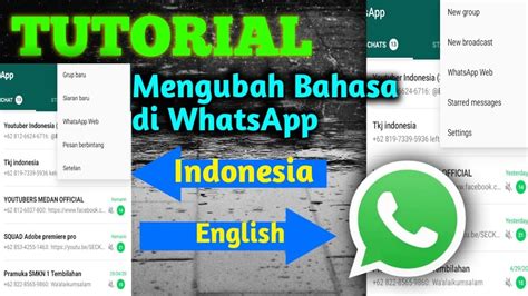 whatsapp web bahasa indonesia, Bagaimana cara mengganti tulisan di google?