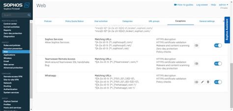 whatsapp web category in sophos xg, Allowing whatsapp calls in sophos xg