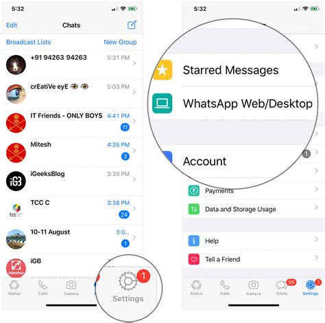 whatsapp web di iphone, Whats conectar scanner desktop techgyd. Whats app web available for iphone users