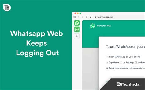 whatsapp web keep logging out 2025, Whatsapp web keeps logging out? try these fixes