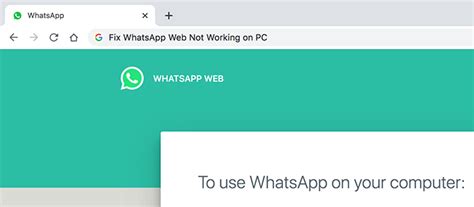 whatsapp web not opening in pc, Whatsapp web for windows 10