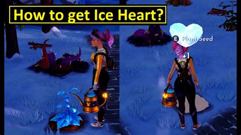 where to find ice heart dreamlight valley