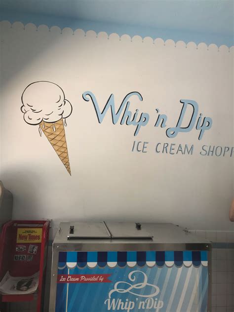 whipn dip ice cream shop