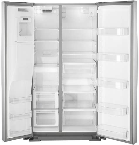 whirlpool 28.4 cu ft side by side refrigerator with ice maker