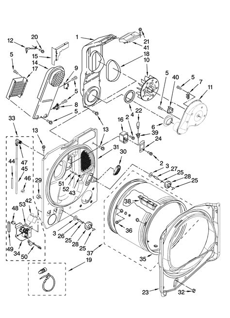 whirlpool dryer wed5100vq1 wiring diagram 