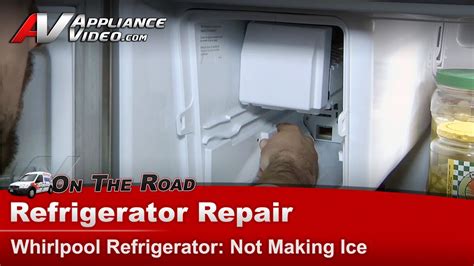 whirlpool refrigerator wrf555sdfz ice maker not working