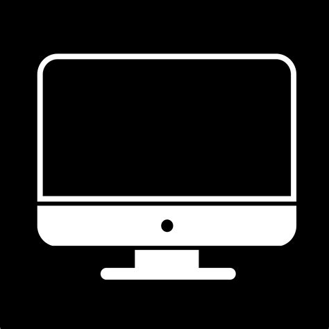 white computer icon with black background, Laptop icon white background black isolated vector. White laptop icon isolated on black background vector image