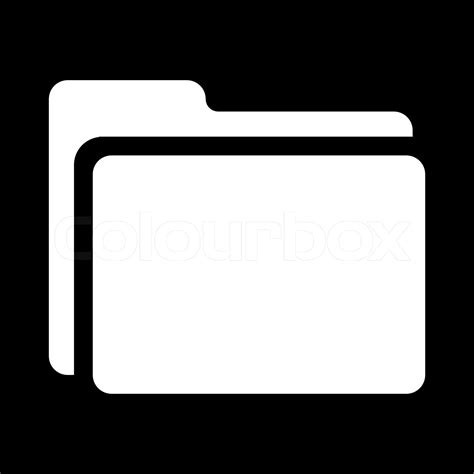 white folder black backround icon, Black and white folder icon #396665. Folder folders library dossier use folde connection 1900 clipground graphicsfuel vectorified iconset cornmanthe3rd plex ios7 web pile binder park customize