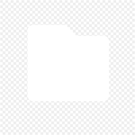 white folder icon clip part, White folder icon isolated on transparent vector image, 41% off