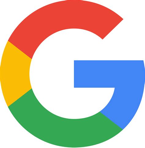 white transparent google icon, 