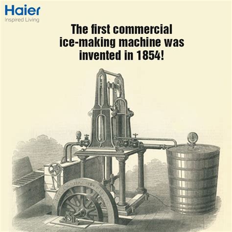 who invented the ice making machine