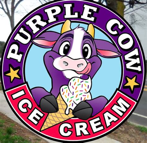 who makes purple cow ice cream